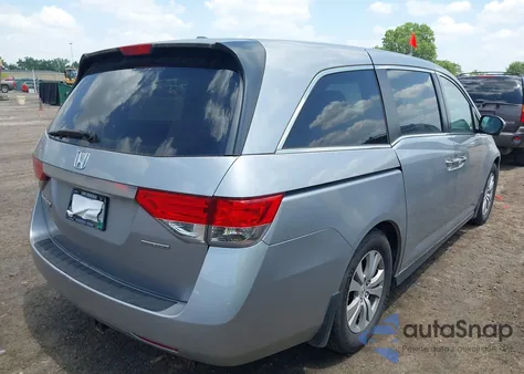 2016 Honda Odyssey Se z USA, uszkodzony, nr VIN 5FNRL5H33GB084806